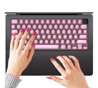 Skin - Teclado de uñas largas | Silicona elevada impermeable | Skin Protector de teclado - para mujeres, mujeres, mujeres, madres, jugadoras, escritoras, pintorescos, escuela, hogar, oficina, sala de