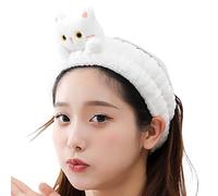 Skincare Headband For Women - Beauty Hair Wrap, Animal Hairs Bands, Plush Skincare Headband, Spa Makeup Headbands, Plush Skincares Headbands Animal Hair Bands For Beauty Party & Shower