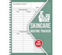 Skincare Routine Tracker: Morning and Evening Beauty Planner Journal for Radiant Skin Health | Skin-care Log Book