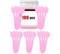 Skincare Spatula Set, Flat Head Applicator, Compact 100-Piece Beauty Tool with Sturdy Grip, Cosmetic with Compact Design, Portable Makeup Solution Extra, Professional Device for Family Women