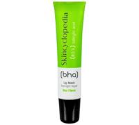 Skincyclopedia Bálsamo labial BHA, Kiwi Lip Bálsamo, cuidado de los labios con 0,5% de ácido salicílico, bálsamo labial para labios muy secos y agrietados, máscara de labios salicílico, máscara para