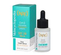 Skincyclopedia Sérum facial con protección solar SPF 30, suero antiespinillas con 10% de niacinamida, protección solar facial con SPF 30, UVA y UVB, protección solar con protección de alto espectro,