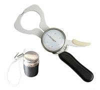 Skinfold - Calibrador de grasa corporal | Medidor manual de grosor de grasa para la composición corporal y evaluación del IMC | Herramienta de medición de precisión con diseño de presión constante |