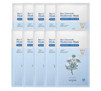 SKINFOOD - Blue Chamomile Hyaluronic Mask - 10pcs Set