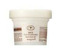 SKINFOOD - Mascarilla Facial Rice Daily Brightening Mask Wash Off 210g