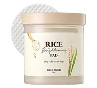 SkinFood Rice Brightening Toner Pads - 60 unidades