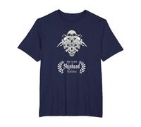 Skinhead Tradicional, Punk, Oi, Ska, Skinhead Camiseta, Hombre Tallas Grandes, Azul Marino, 3X Alto