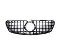 SKINII Parrilla Rejilla de Parachoques Delantero Deportivo para Mercedes para Benz Clase V W447 V250 V260 2015-2019, Rejilla de Entrada, Malla Ajuste Rejilla Malla(Negro)