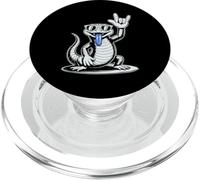 Skink Terrario Rocker Punk Rock de Lengua Azul Heavy Metal PopSockets PopGrip para MagSafe