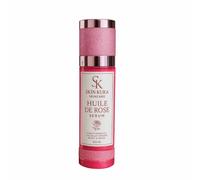 Skinkura Huile de Rose Face Serum - Hidratante & Iluminador | Rosa Damascena - Kelaat M'Gouna, Valle de las Rosas - Extracto de Flor Rosa Damascena - Aceite de rosa - Suero facial - 60ml