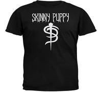 Skinny Puppy - Mens Logo T-Shirt Casual Graphic Tops Black L