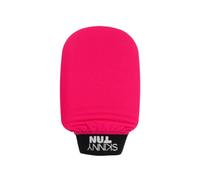 Skinny Tan Manopla exfoliante rosa y negro