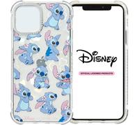 Skinnydip Funda Disney Stitch para iPhone 16 Pro Max - Carcasa Lilo y Stitch elegante y a prueba de golpes de dibujos animados, delgada y ligera, carcasa protectora linda para niñas, compatible con