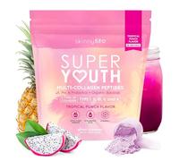 SkinnyFit- Péptidos multicolágenos + probióticos Super Youth Tropical Punch, fibra de baobab, vinagre de sidra de manzana,