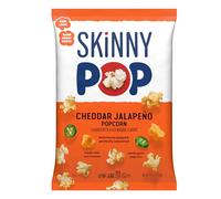 SkinnyPop Cheddar Jalapeño, 125 ml, tamaño alimentario, palomitas de maíz, sin gluten