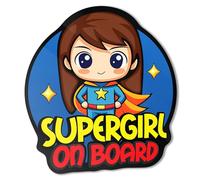 SkinoEu® 1 pegatina de vinilo para parabrisas de coche, autoadhesiva, señales de advertencia de seguridad infantil para niñas y bebés a bordo B 32