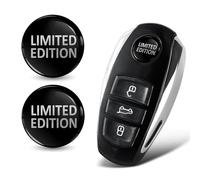 SkinoEu 2 pegatinas de 14 mm de diámetro para llave con emblema de edición limitada para mando a distancia de coche, moto, logotipo de tuning, KSK 25