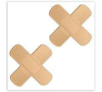 SkinoEu® 2 x PVC Laminado Adhesivos Pegatinas Divertido Adhesivo Etiqueta Engomada Yeso Cinta Cruz para Motociclista Autos Coches Motos Ciclomotores Bicicletas Laptop Regalo B 107