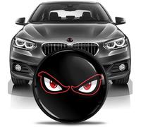 SkinoEu Emblema Tuning para capó Delantero y Maletero Compatible con BMW Emblema 51147057794 82 mm Ojos Negros EN 11