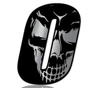 SkinoEu Números de inicio para coche, moto, vinilo, calavera, negro, plata, calavera, calavera, calavera, moto, motocross, carreras, número tuning 0 N 250
