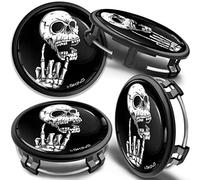 SkinoEu Tapacubos 75 mm Compatibles con Mercedes-Benz Juego de 4 CM