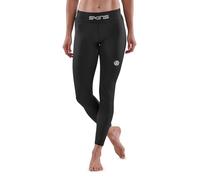 SKINS Series-1 Compression Full Tights Pantalones de compresión, Negro, L para Mujer