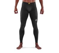 Skins Series-3 Compression Long Tights Pantalones de compresión, Negro, XL para Hombre