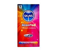 Skins Sexual Health Condones surtidos (Clasificado, 12 Unidades (Paquete de 1))