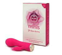 Skins Mini's Bijou Bunny Vibrador; Vibrador de conejo para mujer