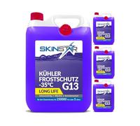SkinStar Anticongelante de -35 °C | G11 | G12 | G13 | Líquido refrigerante listo para usar | Anticongelante para coche | Productos químicos para automóviles (20 l, G13)