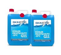 SkinStar Anticongelante G11 - 35 °C 10 L refrigerante listo para usar