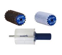 SKINSTAR Completo Cepillos Set Giratorio Worldcup Profesional 4-teilig 100mm
