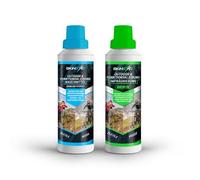 SkinStar Detergente para ropa de exterior y funcional sin fragancias + impregnación Wash-In, pack doble de 500 ml cada uno