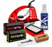 SkinStar Kit Cera Esquí 7 Piezas Plancha Cepillo Hidrocarburos Libre PFAS