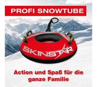 SkinStar Profesional Snowtube Rojo Ø 70cm Rueda De Trineo Tobogán