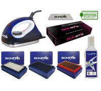 SkinStar Set Cera Para Esquí 7 Piezas Con Plancha, Cepillos