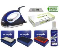 SkinStar Starter Esquí Cera Set Aumentar el Hierro Cepillos Natural Limpiador