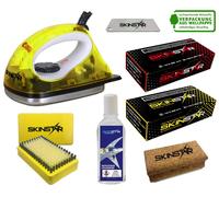 SkinStar Starter Esquí Cera Set, Plancha Cepillo