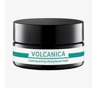 Skintegra Volcanica - Mascarilla de arcilla calmante con bentonita y limo, limpieza de poros y fortalecimiento de la piel, textura cremosa sin resecarse, apta para todo tipo de pieles, 50 ml