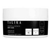Talika Crema de Noche Skintelligence – Anti-Edad, prebióticos vegetales y ácido hialurónico – 50 ml