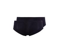 Skiny Advantage Cotton Panty 2er Pack, Culotte Mujer, Negro (Black 7665), 44 (Talla del Fabricante: 42)