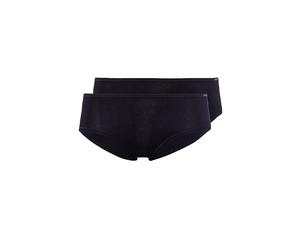 SKINY Bragas Paquete de 2 ADVANTAGE COTTON negro negro | 40