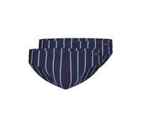 SKINY Brasil Slip Paquete de 2 COTTON ADVANTAGE crownblue stripes azul | M