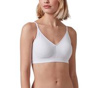 Skiny Damen Bustier herausnehmbare Pads Sujetador de Cobertura Completa, Opaco, Weiß, 36 para Mujer