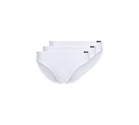 Skiny Damen Rio Slip 3er Pack Cotton Essentials Braguita, Weiß, 42 3 para Mujer