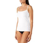 Skiny Damen Spaghettishirt 2er Pack Micro Advantage Camiseta, Opaco, Weiß, 42 2 para Mujer
