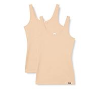 Skiny Damen Tank Top 2er Pack Advantage Cotton Camiseta sin Mangas, Skin, 36 2 para Mujer