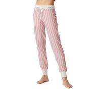 Skiny Every Night in Mix & Match Pantalón de Pijama, Woodrose Stripes, 38 para Mujer
