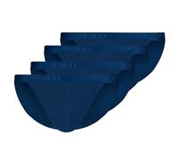 Skiny Hombre Tanga-Slip, 4er Paquete - Algodón Retro, Calzoncillos, Acanalado,