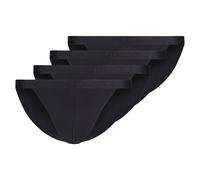 Skiny Hombre Tanga-Slip, 4er Paquete - Algodón Retro, Calzoncillos, Acanalado,